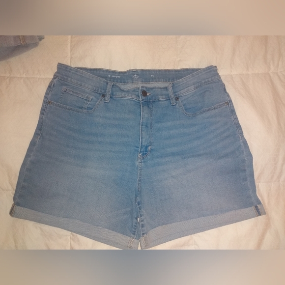 St John's Bay Denim Short Women's Plus Size 20W - Picture 1 of 5